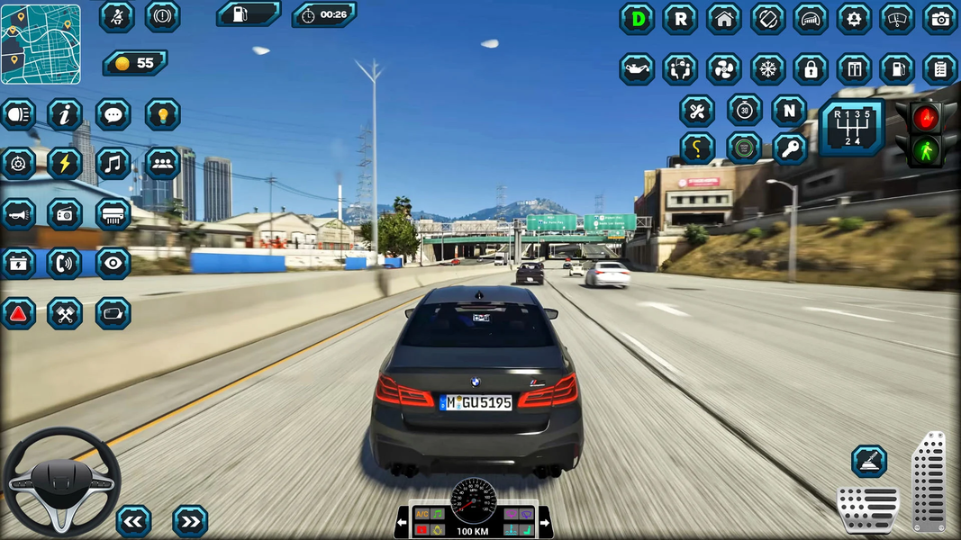 Classic Car Games Simulator 3d - Gameplay image of android game