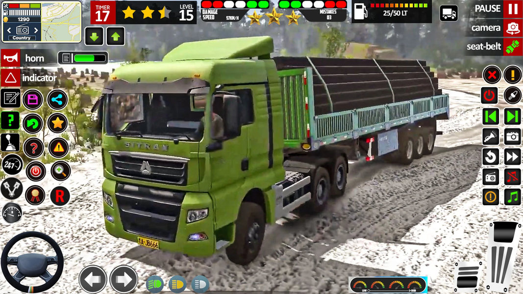 Industrial Cargo Truck Games - Gameplay image of android game