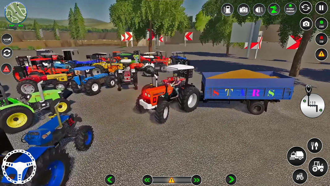 US Farming Tractor Games ۳d - عکس بازی موبایلی اندروید