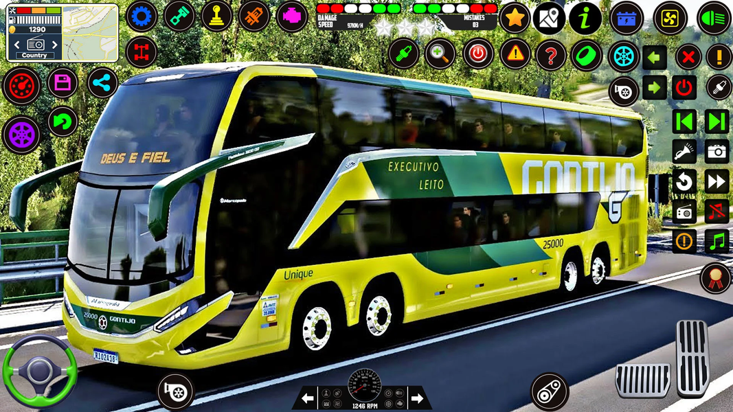 US Coach Bus Simulator Game 3d - Image screenshot of android app