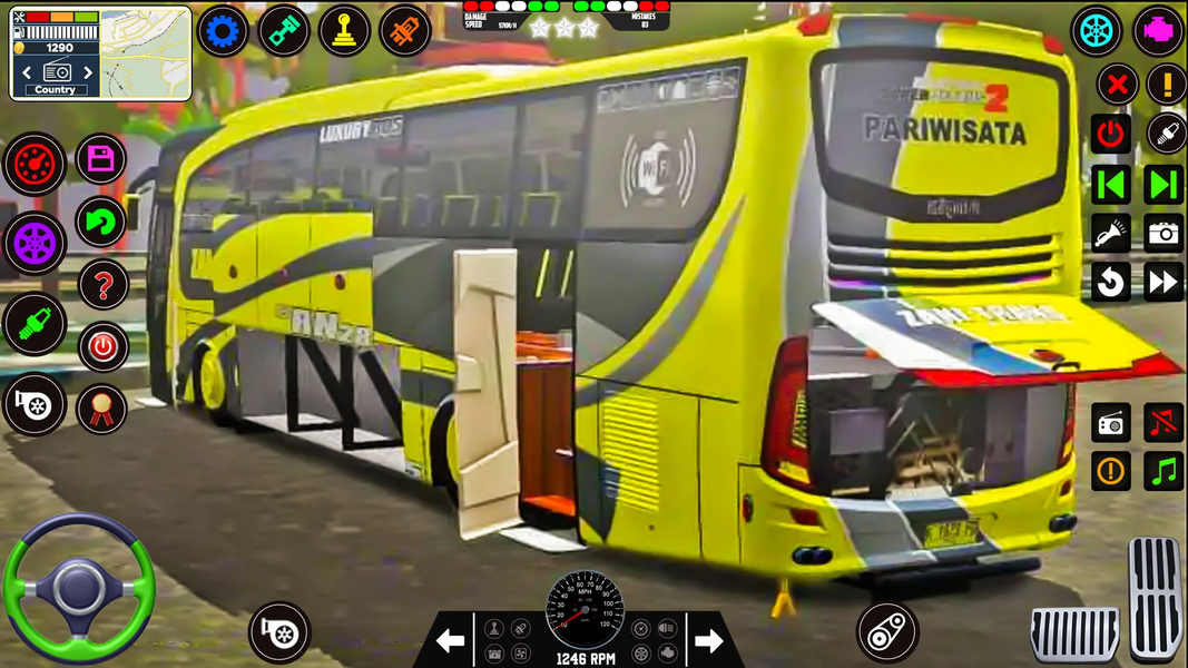 US Coach Bus Simulator Game 3d - Image screenshot of android app