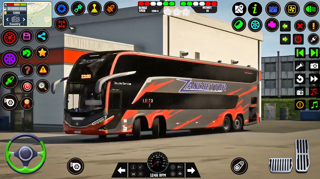 US Coach Bus Simulator Game 3d - Image screenshot of android app