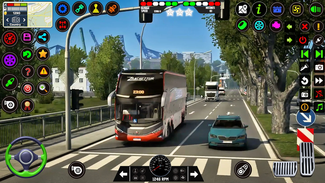 US Coach Bus Simulator Game 3d - Image screenshot of android app