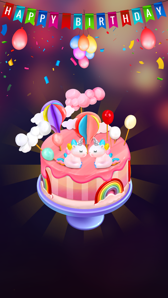 DIY Birthday Party Cake Maker - عکس برنامه موبایلی اندروید
