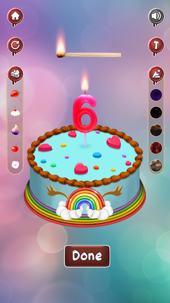 DIY Birthday Party Cake Maker - Image screenshot of android app