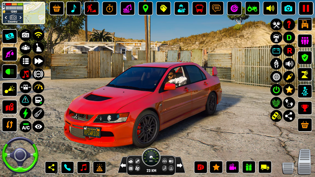 Car Driving Game: School Car - عکس بازی موبایلی اندروید