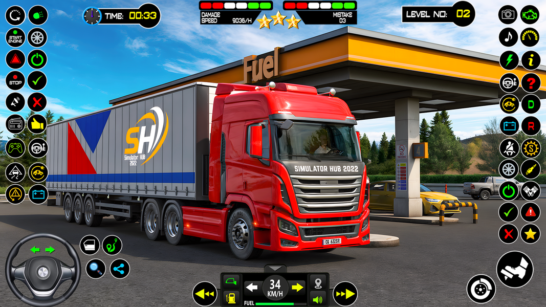 Euro Truck Game: Truck Driving - عکس بازی موبایلی اندروید
