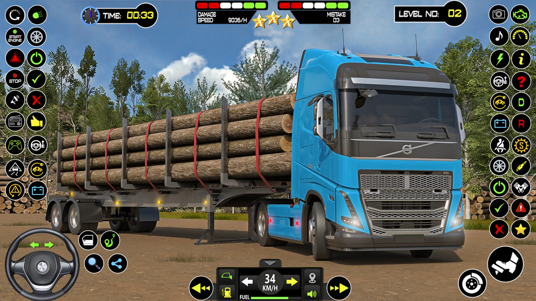 Euro Truck Game: Truck Driving - عکس بازی موبایلی اندروید