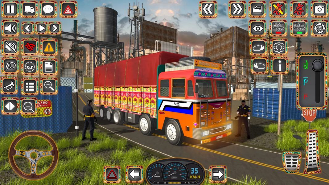 Indian Truck Simulator ۳D - عکس بازی موبایلی اندروید