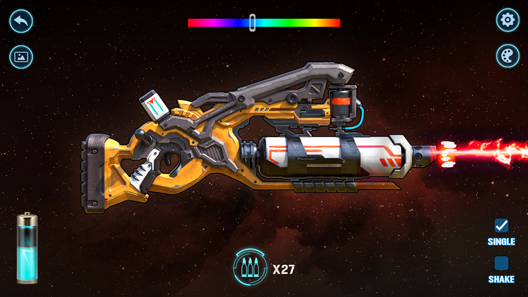 Virtual Saber & Gun Simulator - عکس بازی موبایلی اندروید