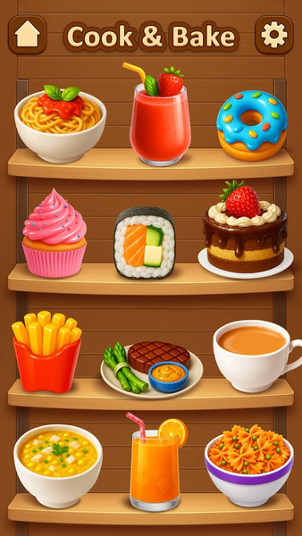 Mini Kitchen Set: Cooking Game - عکس بازی موبایلی اندروید