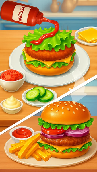 Mini Kitchen Set: Cooking Game - Gameplay image of android game