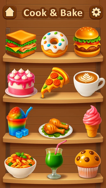 Mini Kitchen Set: Cooking Game - عکس بازی موبایلی اندروید