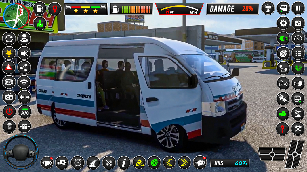City Van Driving Game Offline - عکس بازی موبایلی اندروید