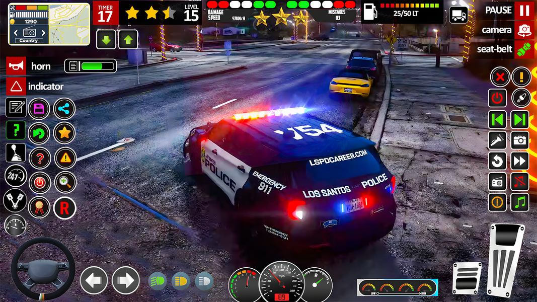 Cop Car Driving: Police Game - عکس بازی موبایلی اندروید