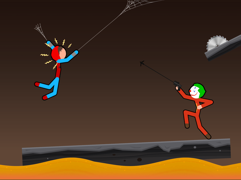 Stickman Clash Fighting Game - Gameplay image of android game