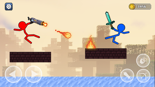 Stick Fight NEW BOSSES vs Hero Stickmen! (Stick Fight the Game Multiplayer  Gameplay NEW Update) 
