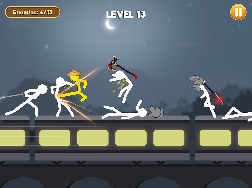 Stick Ninja: Stickman Battle - عکس بازی موبایلی اندروید