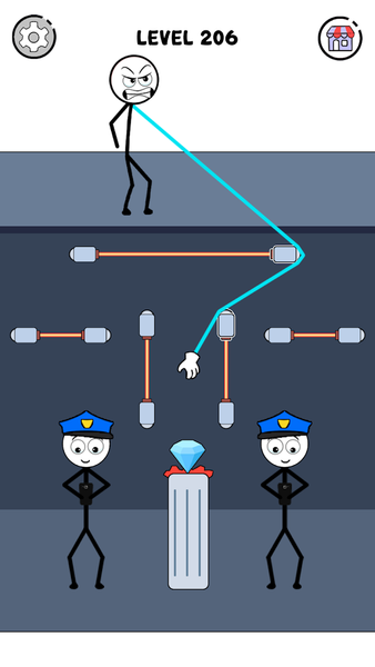 Stick Robber Stealing Games - عکس برنامه موبایلی اندروید