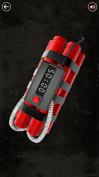 Timer Bomb- Crack Screen Prank - Gameplay image of android game