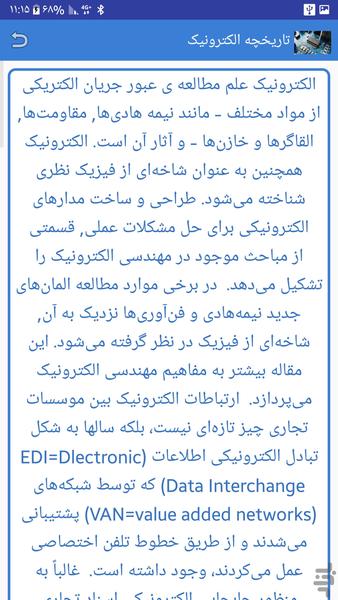الکترونیک و نحوه کسب درآمد از آن - عکس برنامه موبایلی اندروید