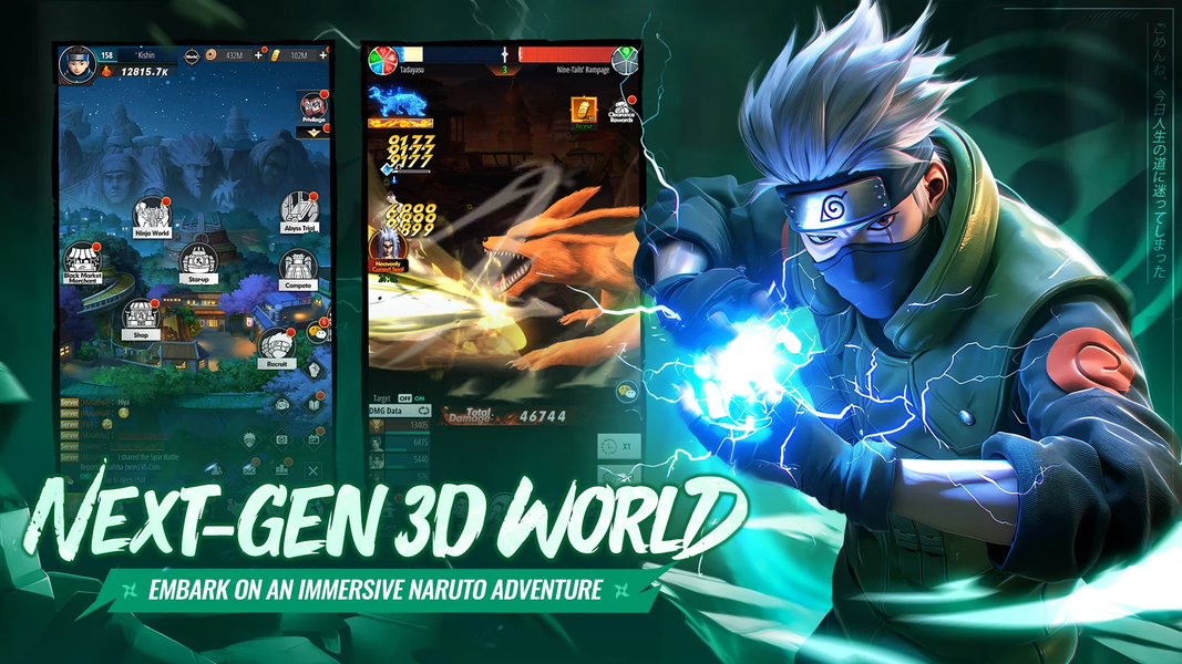 Shadow Shinobi Rise - Gameplay image of android game