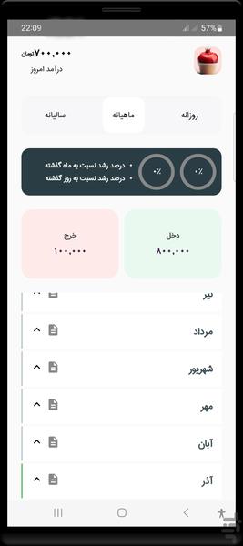 Daramad V Makharej - Image screenshot of android app
