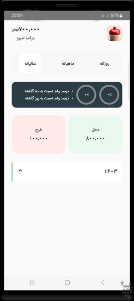 Daramad V Makharej - Image screenshot of android app