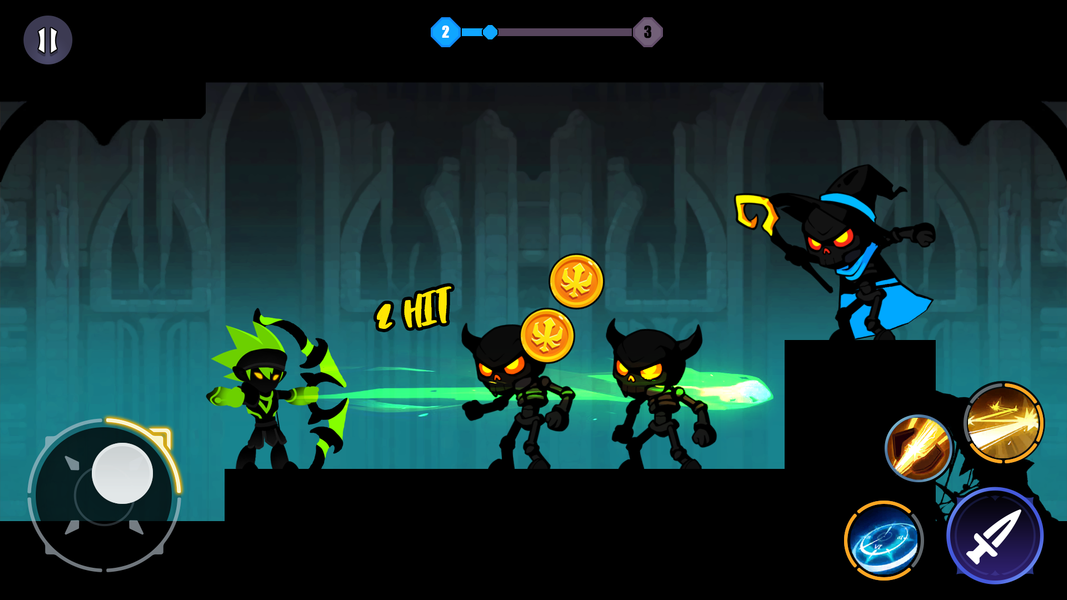 Shadow Blade: Hero Darkness - عکس بازی موبایلی اندروید