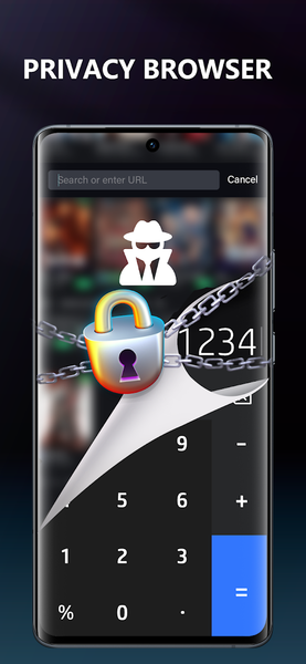 Calculator - Lock, Hide Photos - عکس برنامه موبایلی اندروید