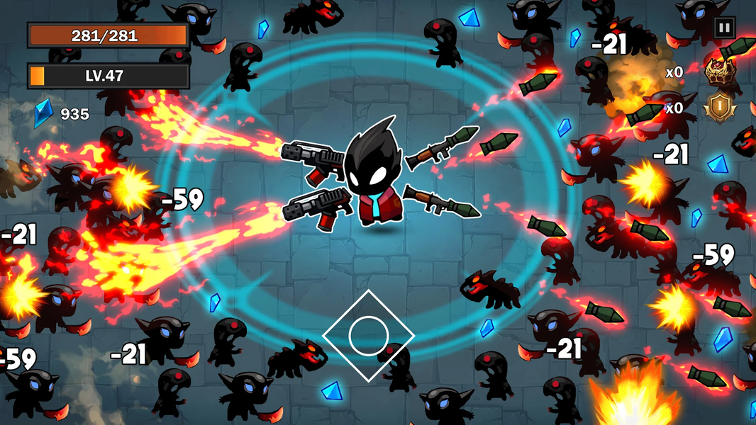 Shadow Survivor: Shooting Game - Gameplay image of android game