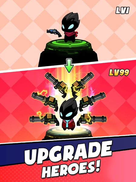 Shadow Survivor: Shooting Game - Gameplay image of android game