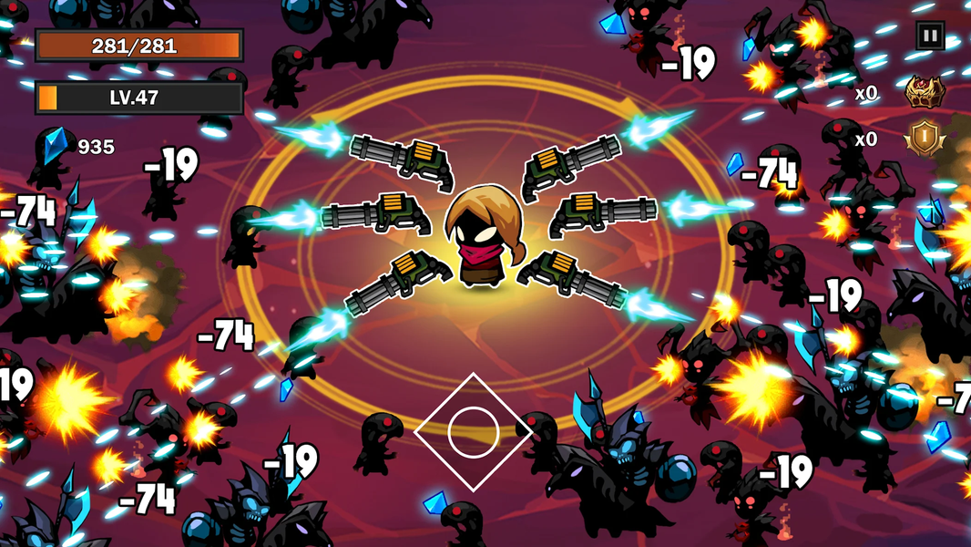 Shadow Survivor: Shooting Game - Gameplay image of android game