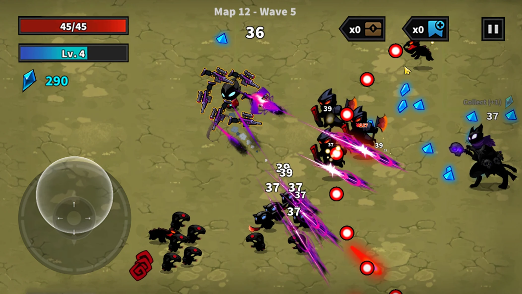 Shadow Survivor: Shooting Game - Gameplay image of android game