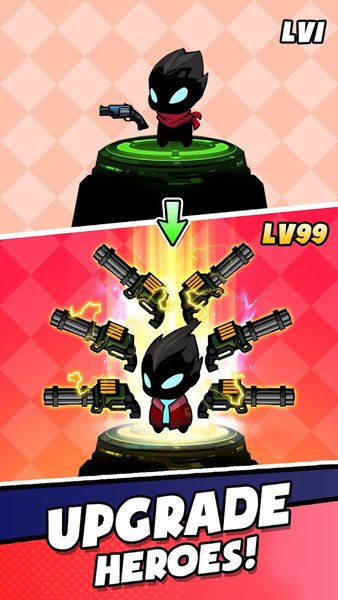 Shadow Survivor: Shooting Game - Gameplay image of android game