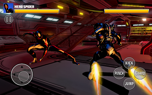 Spider Hero Rope Amazing Fight - Gameplay image of android game