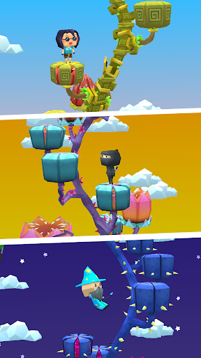 Jumpy Tree - Arcade Hopper - Gameplay image of android game