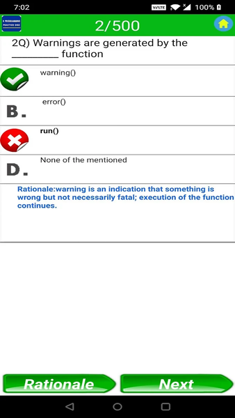 R Programming Quiz - عکس برنامه موبایلی اندروید