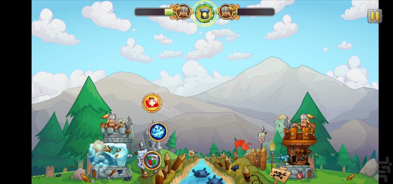 قلعه جنگی - عکس بازی موبایلی اندروید