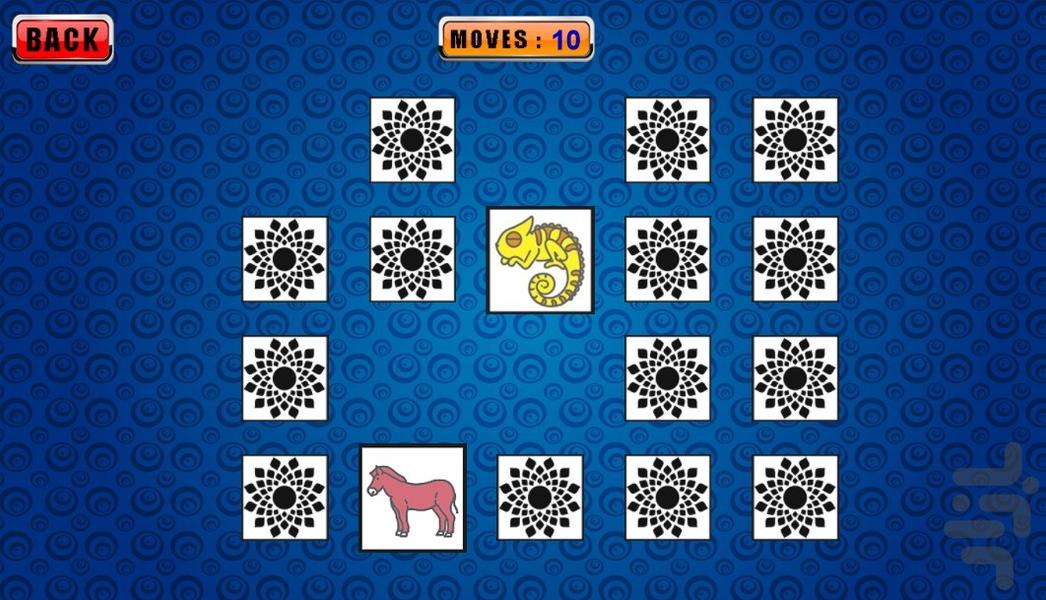 Memory game - Gameplay image of android game
