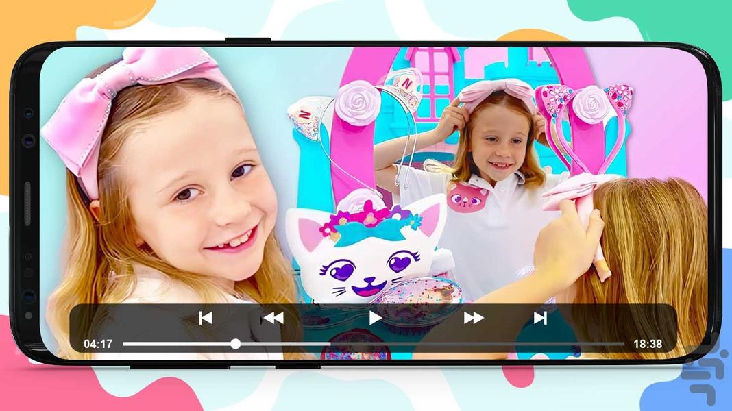 Like Nastya 6 offline show - Gameplay image of android game