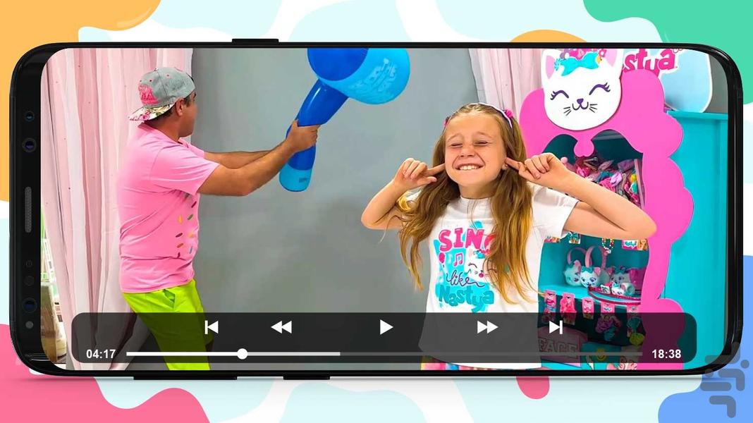 Like Nastya 6 offline show - Gameplay image of android game