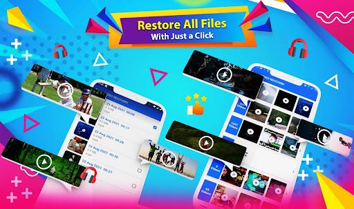 Recover all files - Deleted audio recording - عکس برنامه موبایلی اندروید