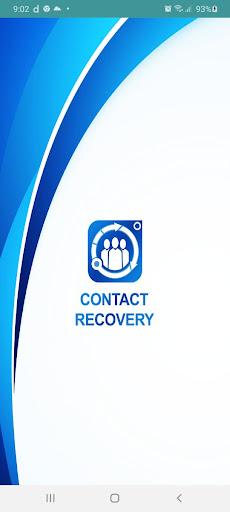 Recover sim contact numbers - Contact recovery - Image screenshot of android app