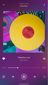 Music Player - MP3 Player - عکس برنامه موبایلی اندروید