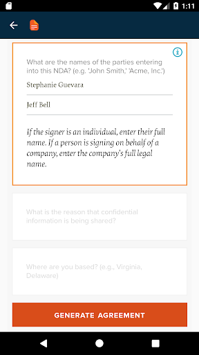 Forms by LegalShield - Image screenshot of android app