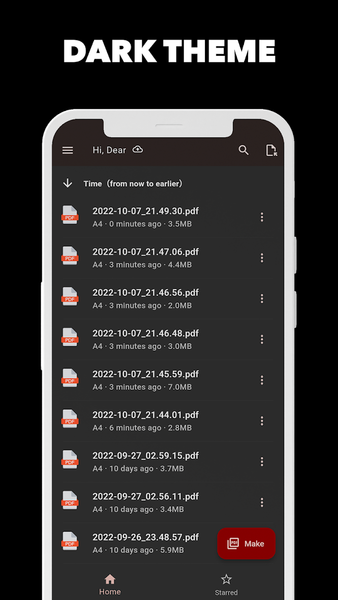 Image to PDF Converter - Image screenshot of android app