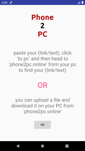 phone2pc - عکس برنامه موبایلی اندروید