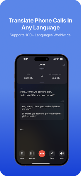 AI Phone Call: Call Translator - عکس برنامه موبایلی اندروید