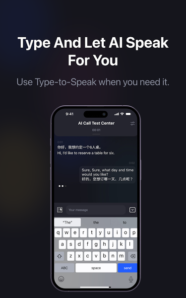 AI Call:Phone Call Translator - Image screenshot of android app